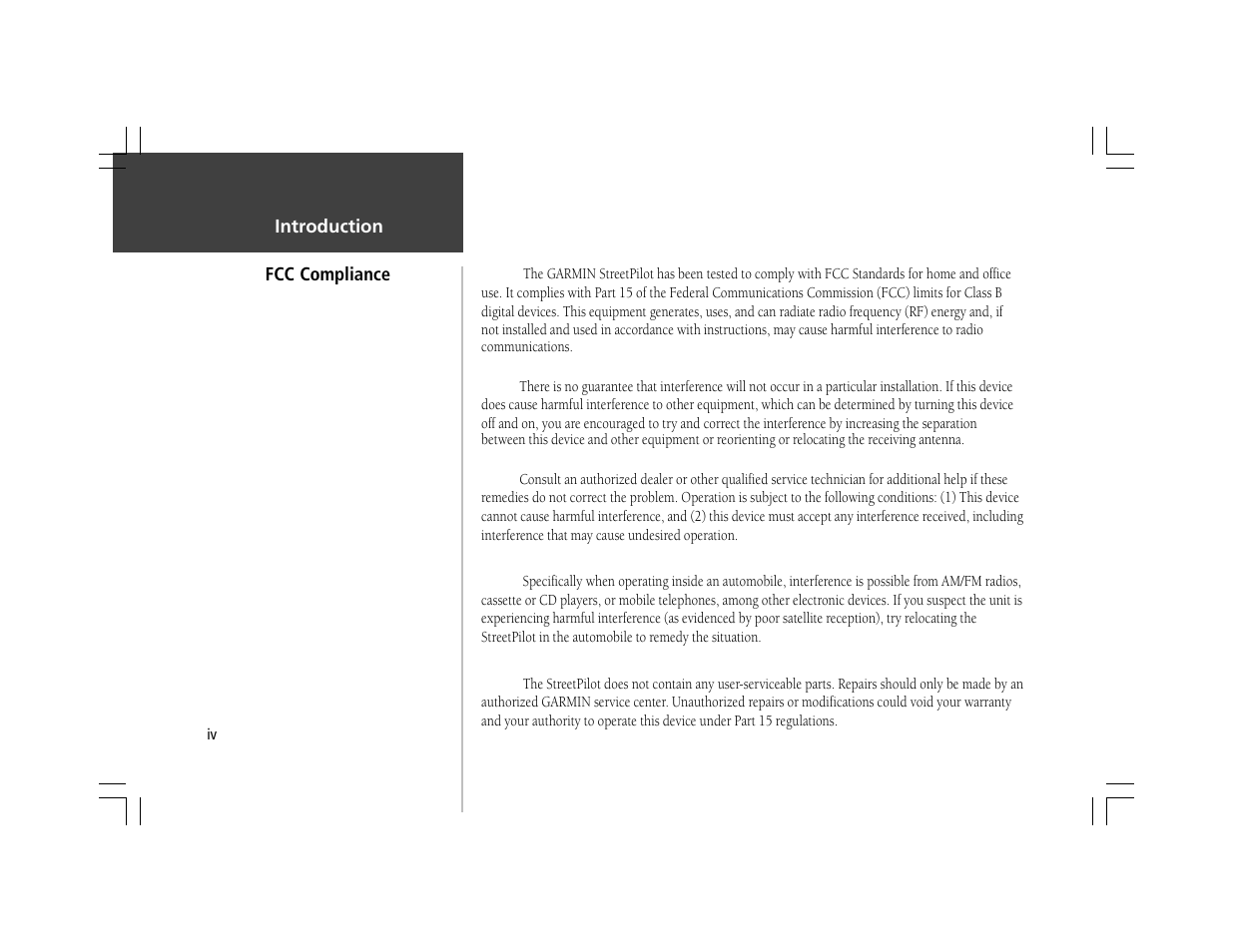 Garmin StreetPilot User Manual | Page 6 / 88