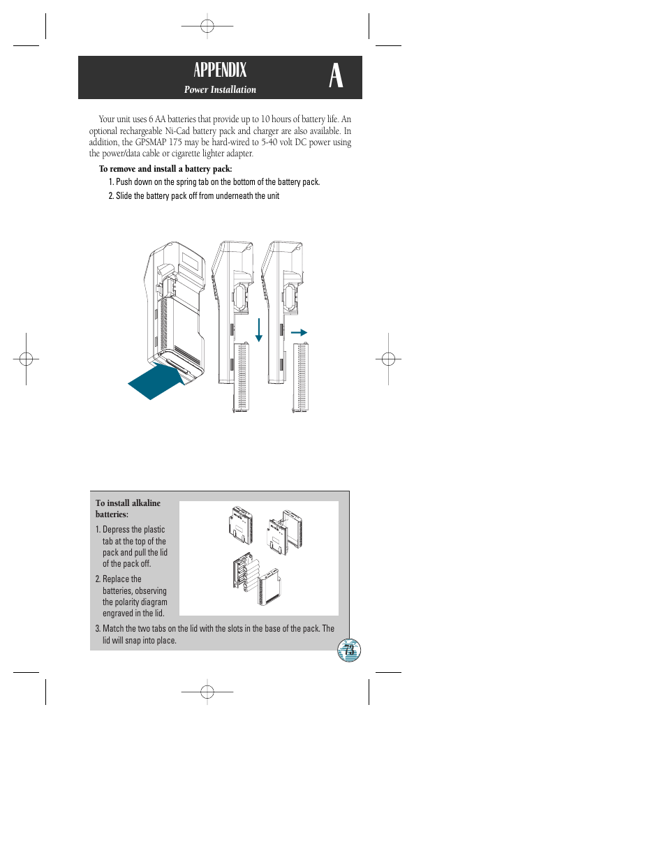 Appendix | Garmin GPSMAP 175 User Manual | Page 77 / 100
