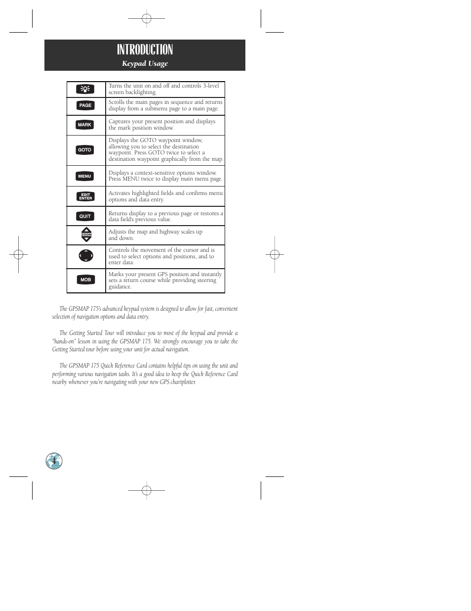 Introduction | Garmin GPSMAP 175 User Manual | Page 8 / 100