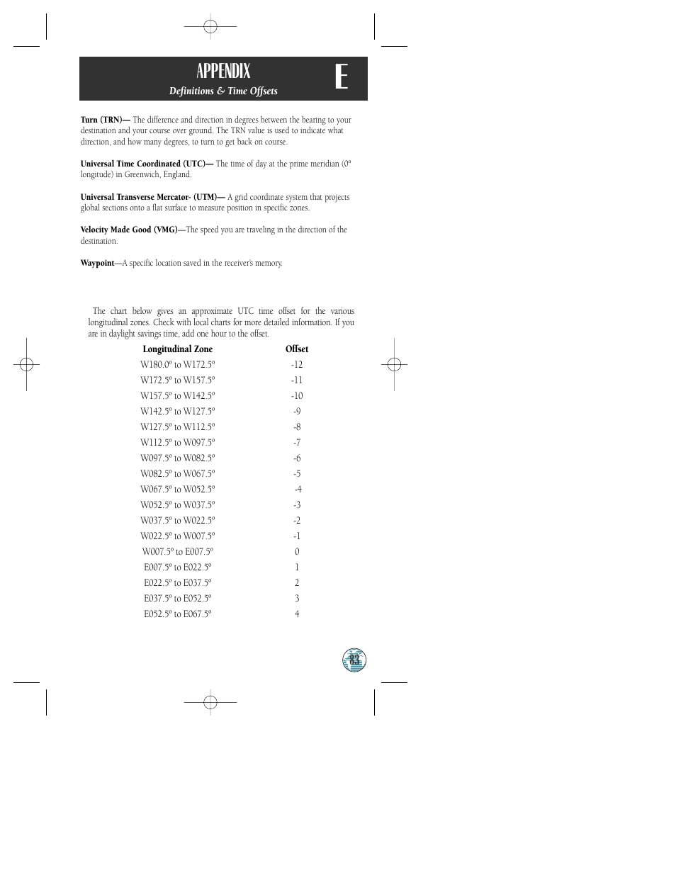 Appendix | Garmin GPSMAP 175 User Manual | Page 87 / 100