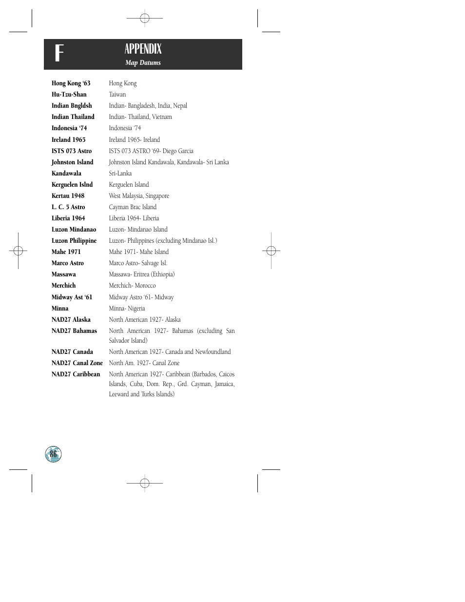 Appendix | Garmin GPSMAP 175 User Manual | Page 90 / 100