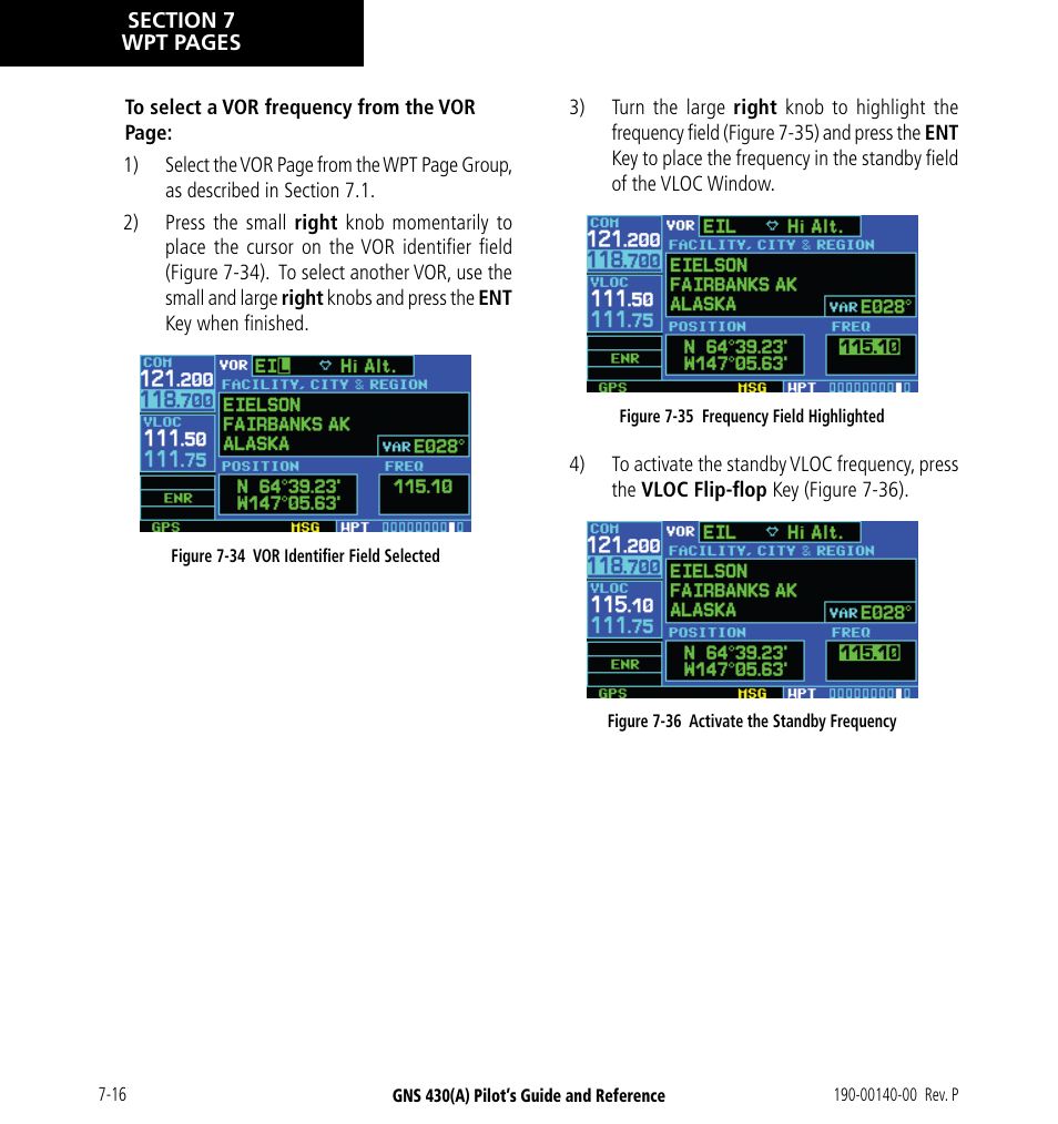 Garmin GNS 430 User Manual | Page 132 / 266