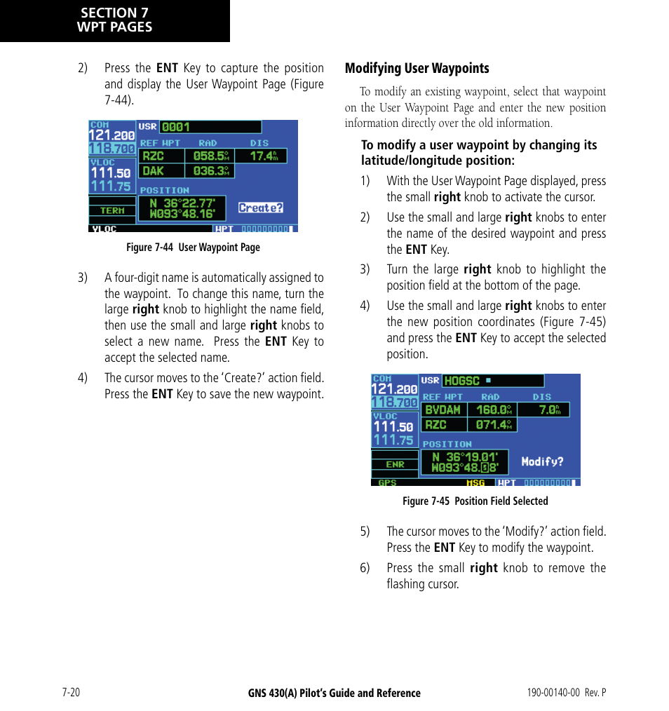 Garmin GNS 430 User Manual | Page 136 / 266