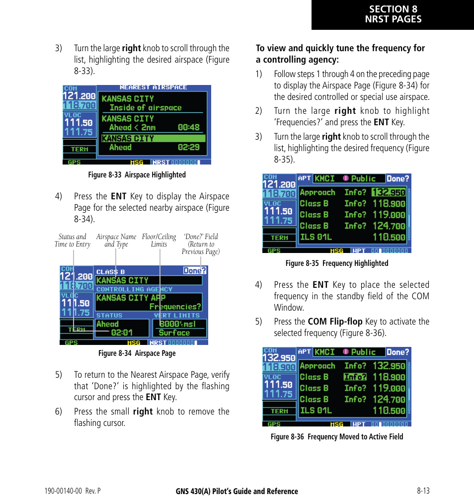 Garmin GNS 430 User Manual | Page 153 / 266