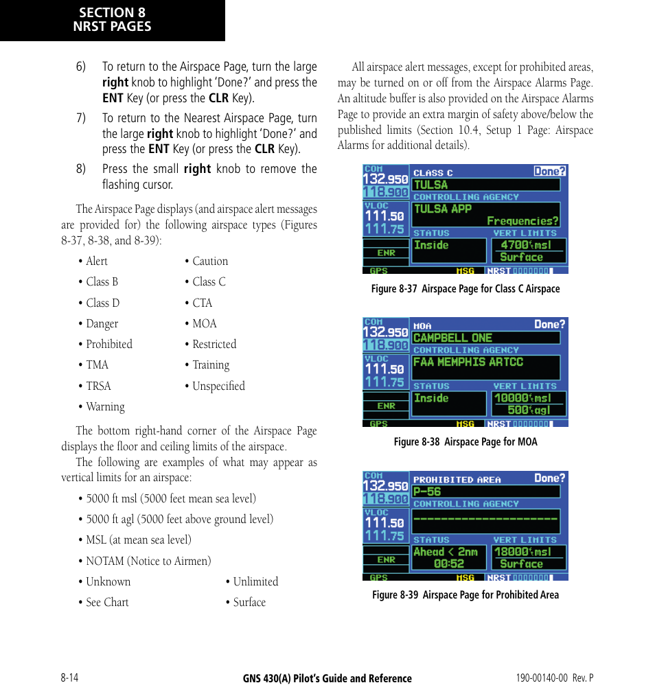 Garmin GNS 430 User Manual | Page 154 / 266