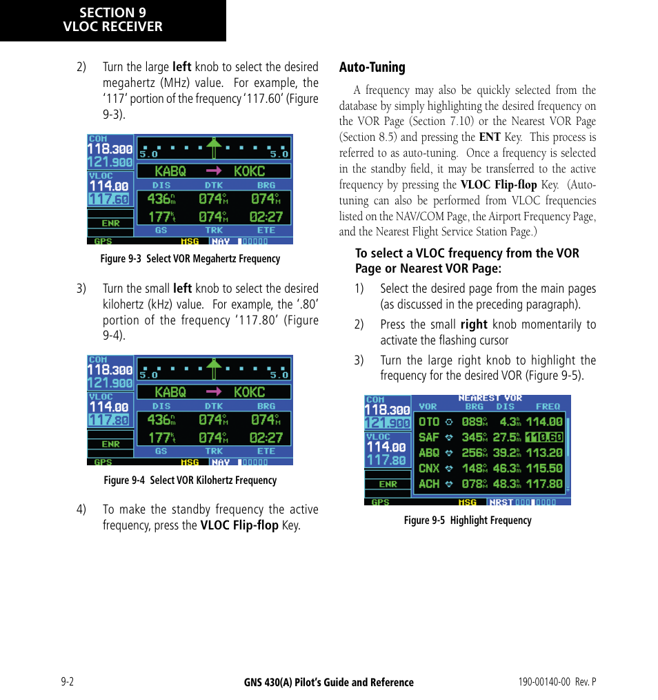 Garmin GNS 430 User Manual | Page 156 / 266