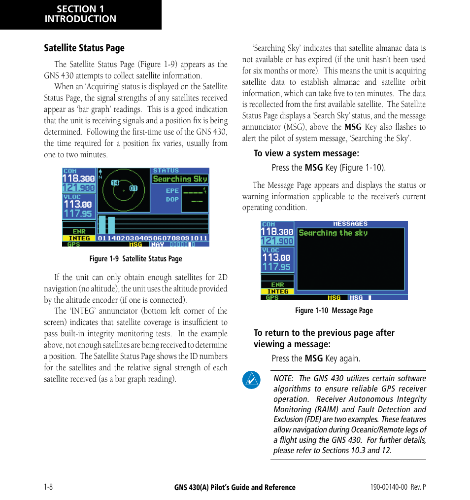 Garmin GNS 430 User Manual | Page 16 / 266