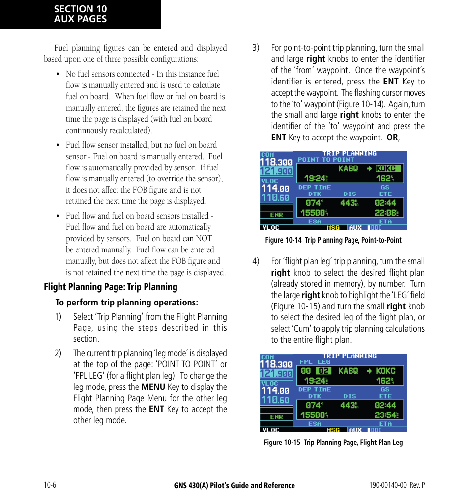 Garmin GNS 430 User Manual | Page 164 / 266