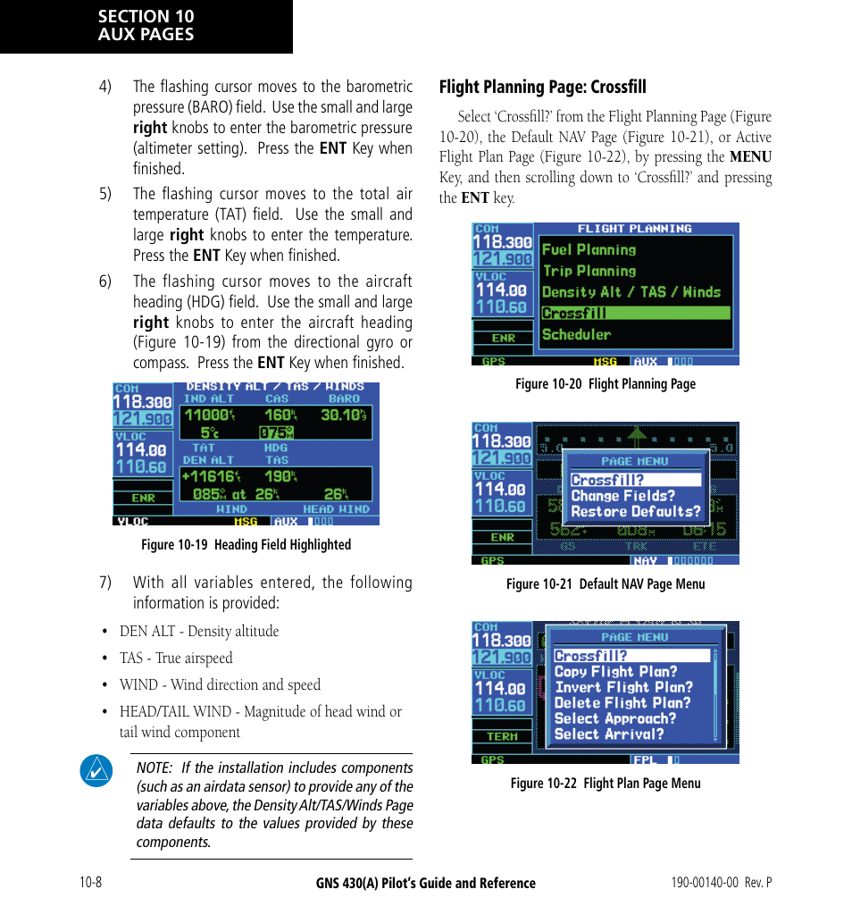 Garmin GNS 430 User Manual | Page 166 / 266