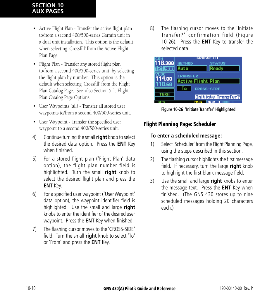 Garmin GNS 430 User Manual | Page 168 / 266