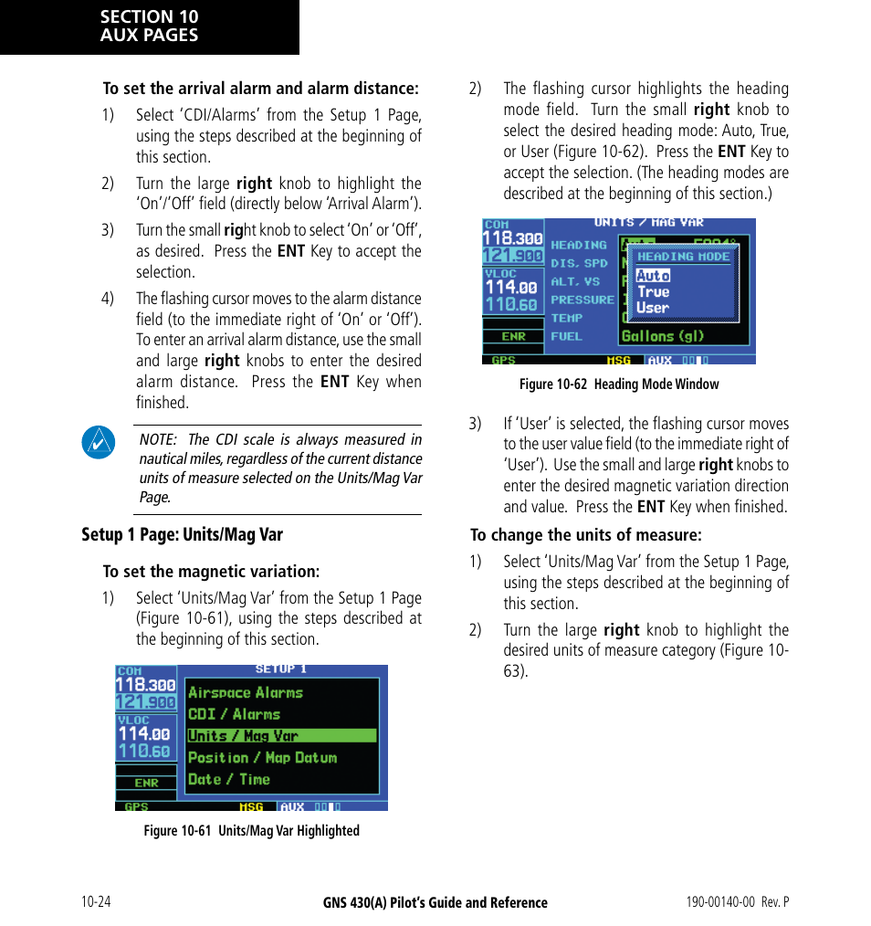 Garmin GNS 430 User Manual | Page 182 / 266