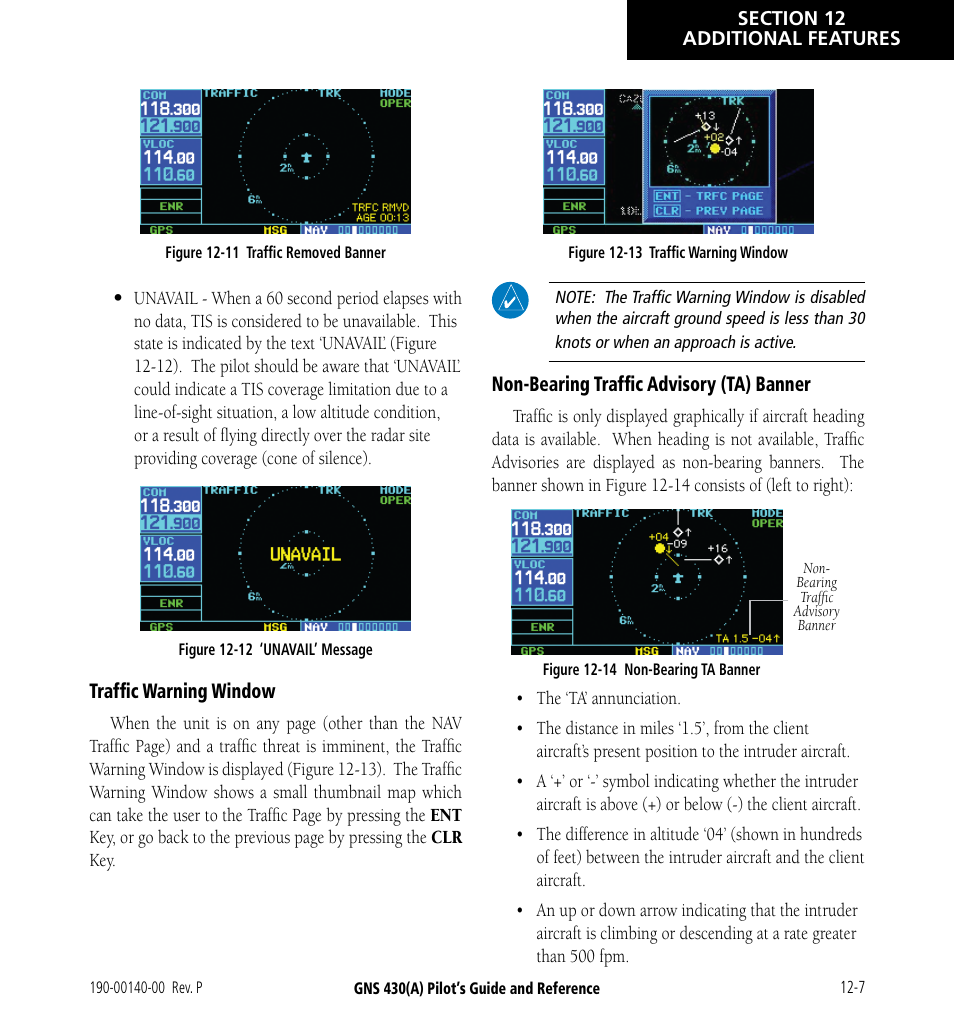 Garmin GNS 430 User Manual | Page 205 / 266