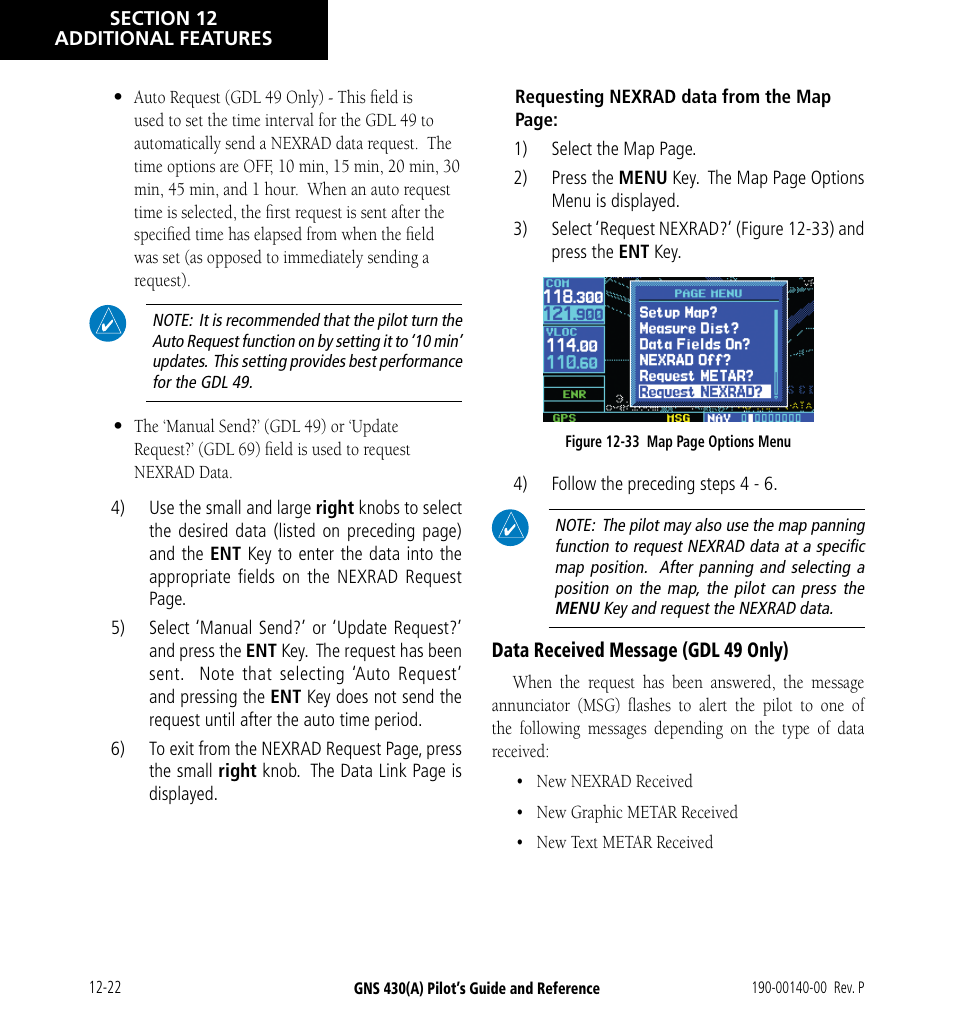 Garmin GNS 430 User Manual | Page 220 / 266