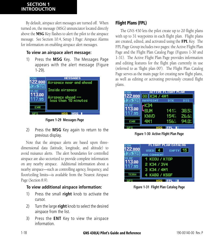 Garmin GNS 430 User Manual | Page 26 / 266