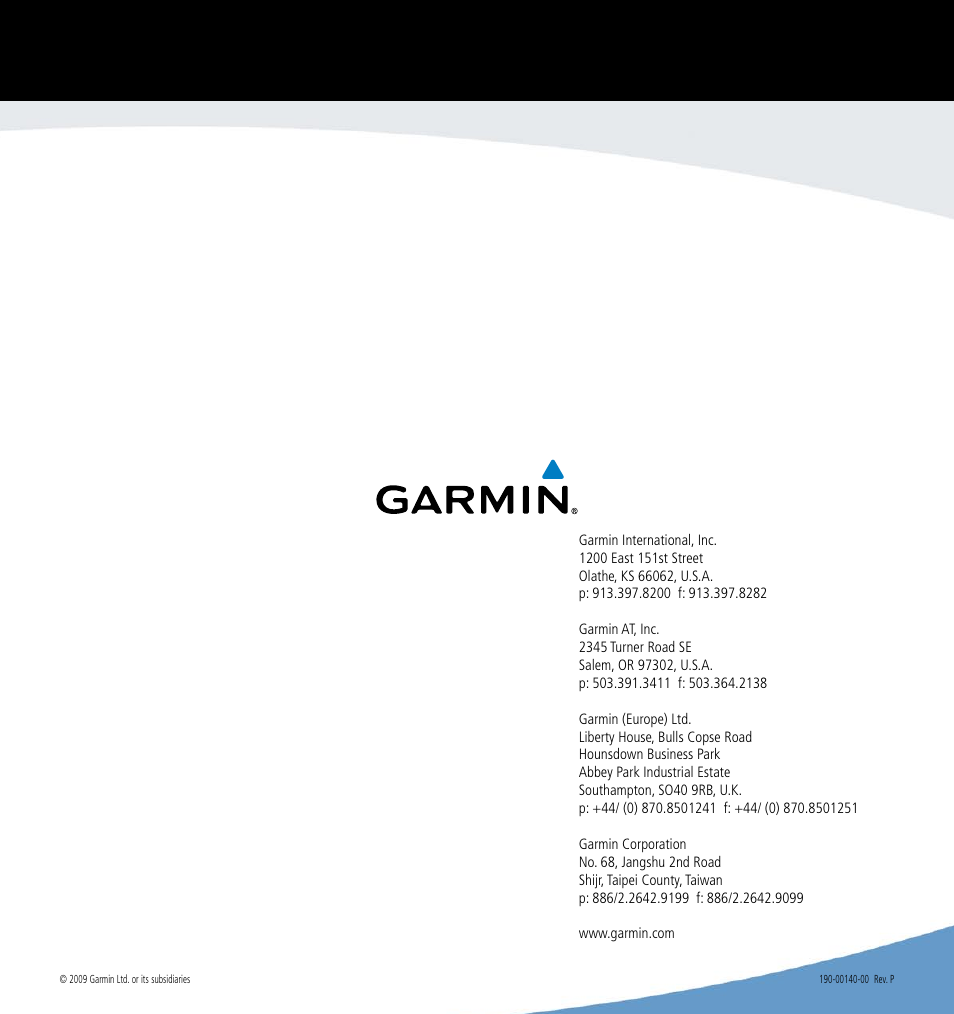 Garmin GNS 430 User Manual | Page 266 / 266