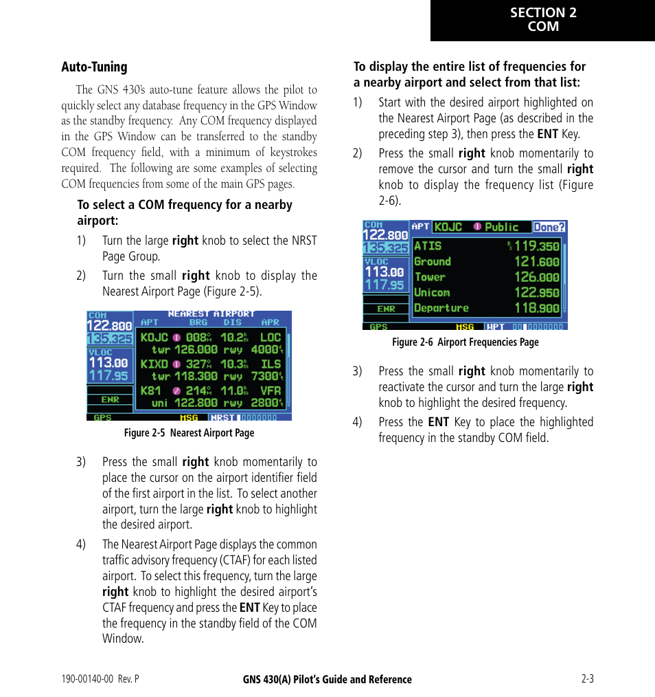 Garmin GNS 430 User Manual | Page 31 / 266