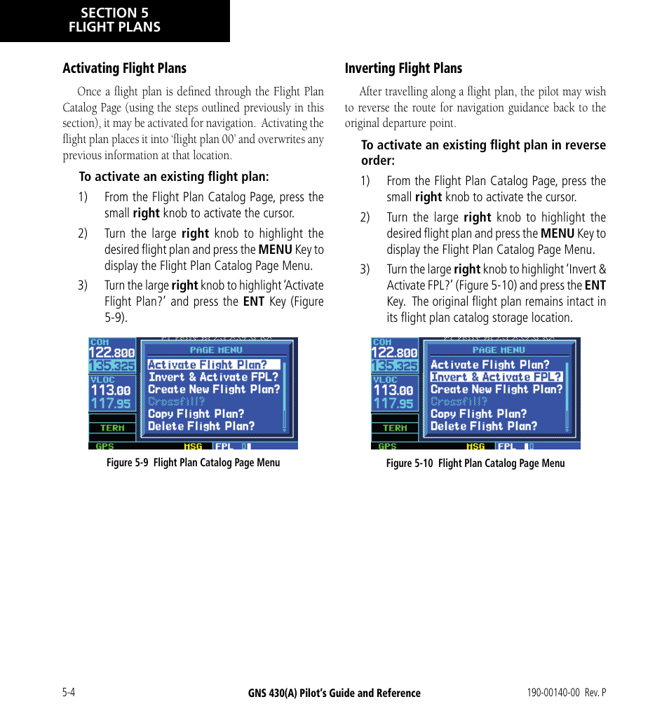 Garmin GNS 430 User Manual | Page 70 / 266