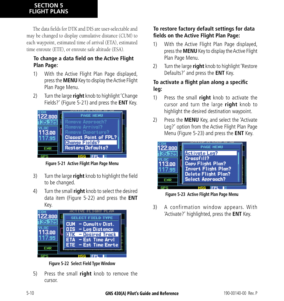 Garmin GNS 430 User Manual | Page 76 / 266