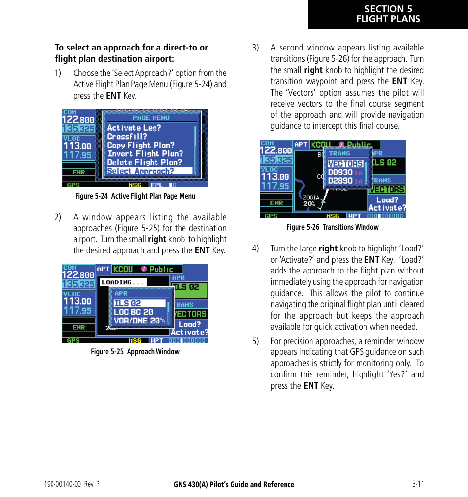 Garmin GNS 430 User Manual | Page 77 / 266