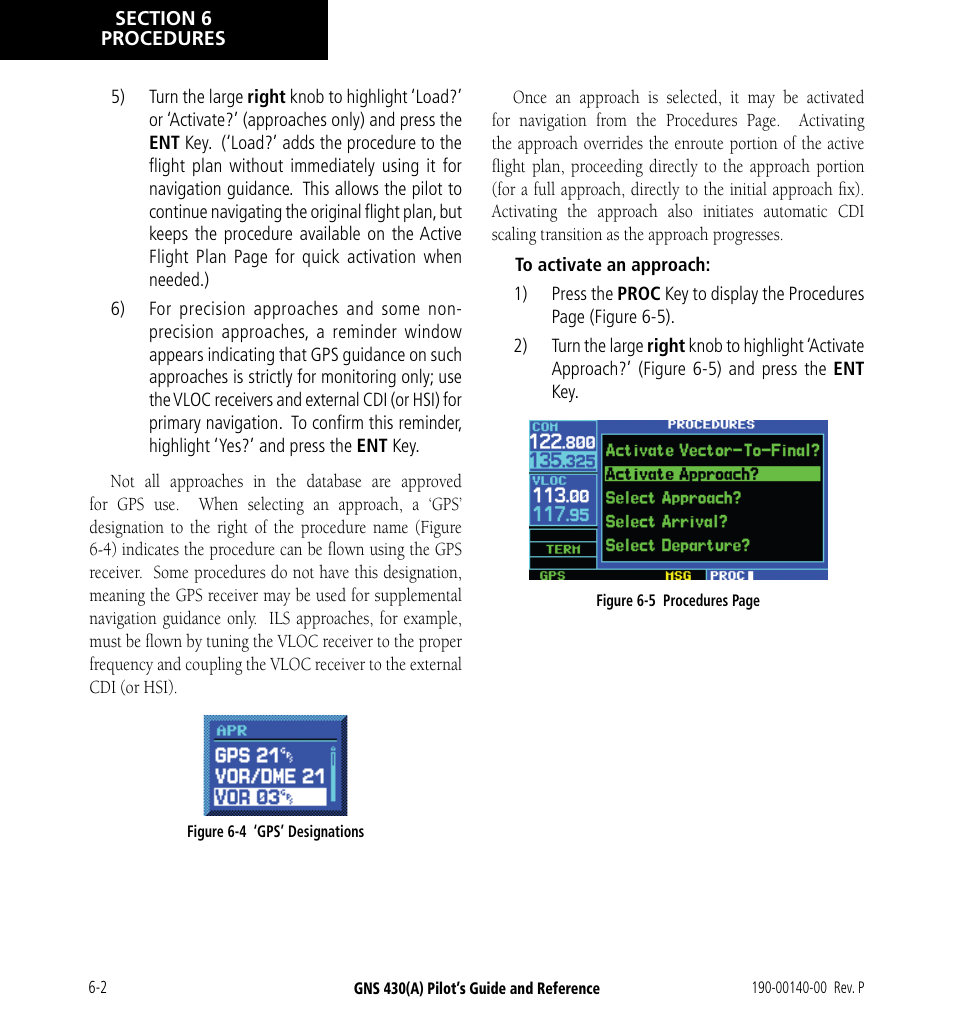 Garmin GNS 430 User Manual | Page 84 / 266