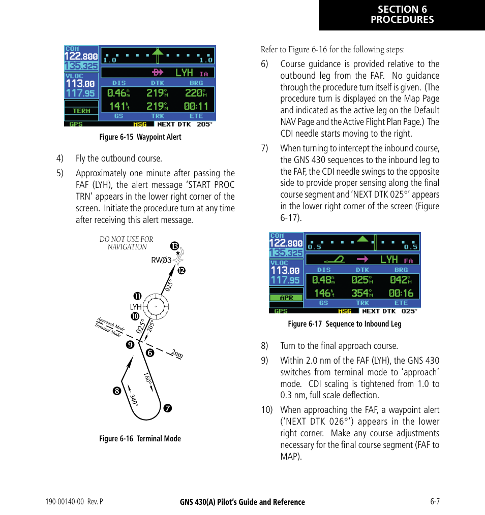 Garmin GNS 430 User Manual | Page 89 / 266