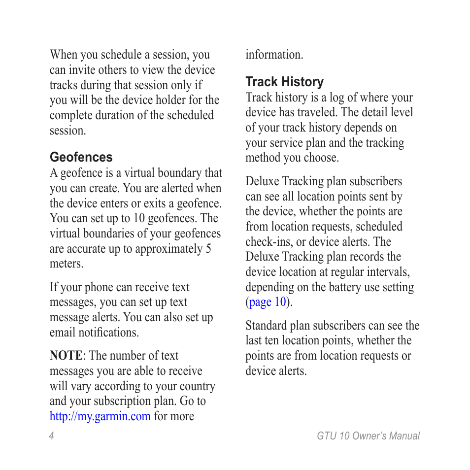 Rack the device | Garmin GTU 10 User Manual | Page 6 / 16