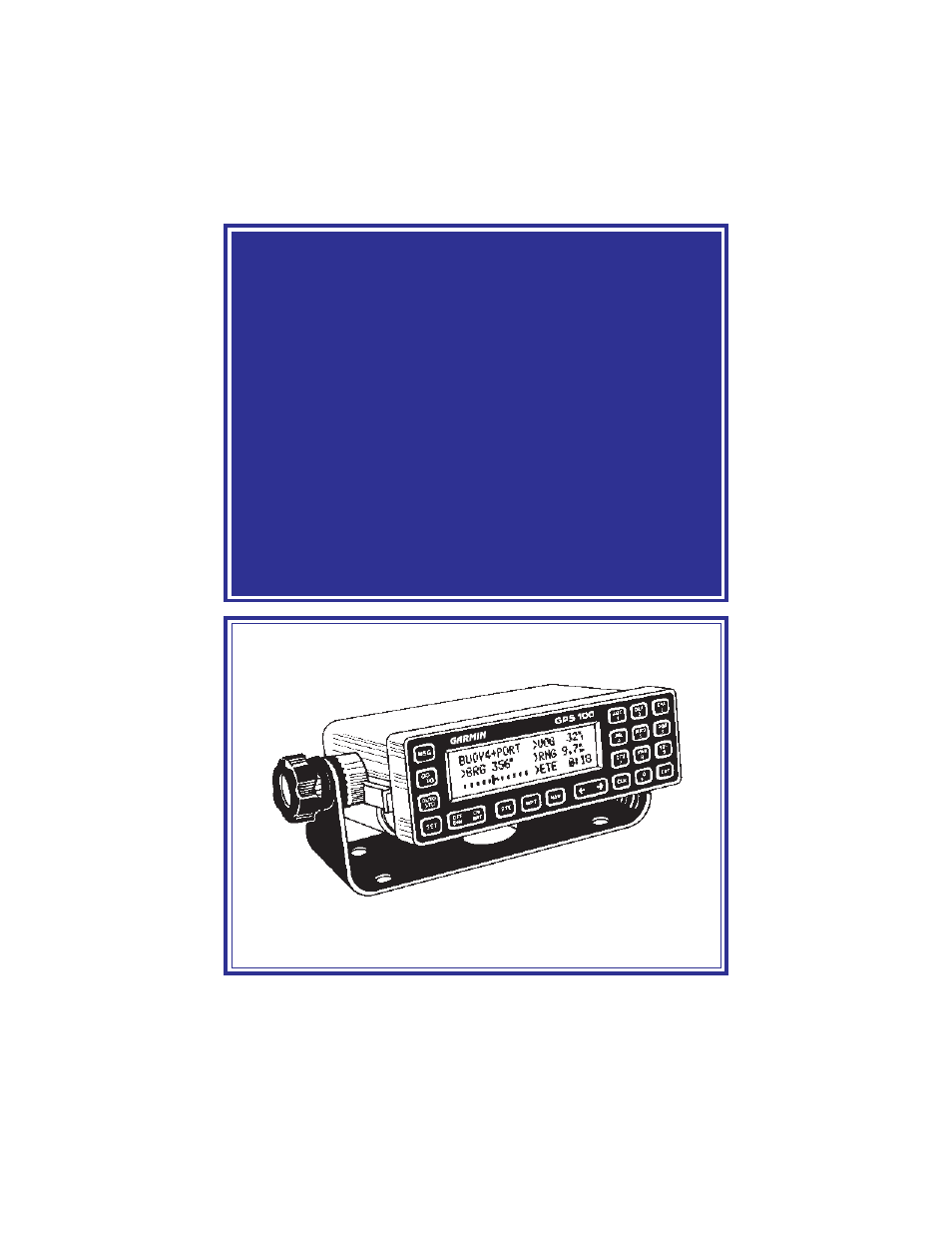 Garmin GPS 100 User Manual | 113 pages