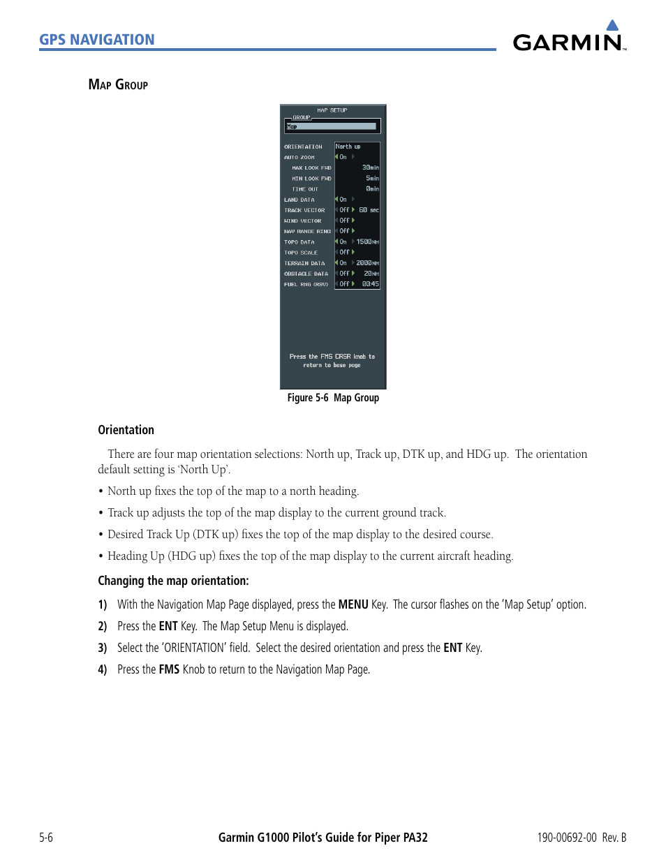 Garmin G1000 Piper PA32 User Manual | Page 140 / 450
