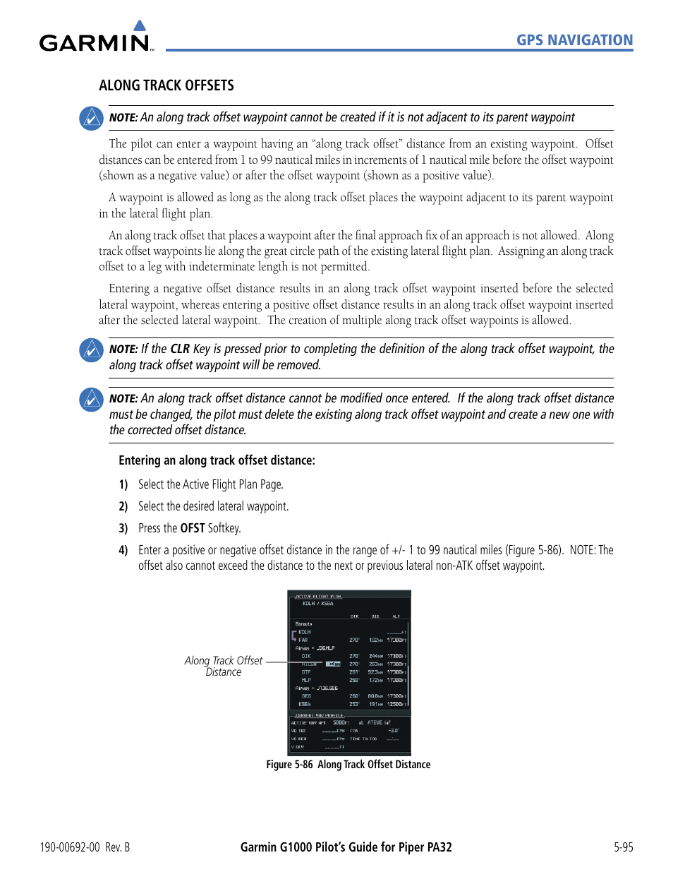 Garmin G1000 Piper PA32 User Manual | Page 229 / 450