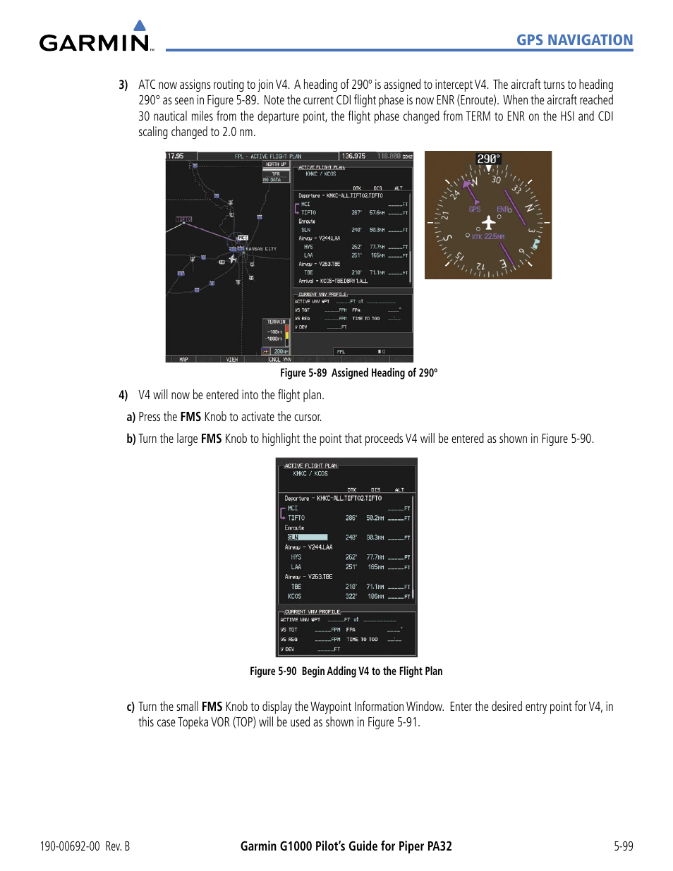 Garmin G1000 Piper PA32 User Manual | Page 233 / 450