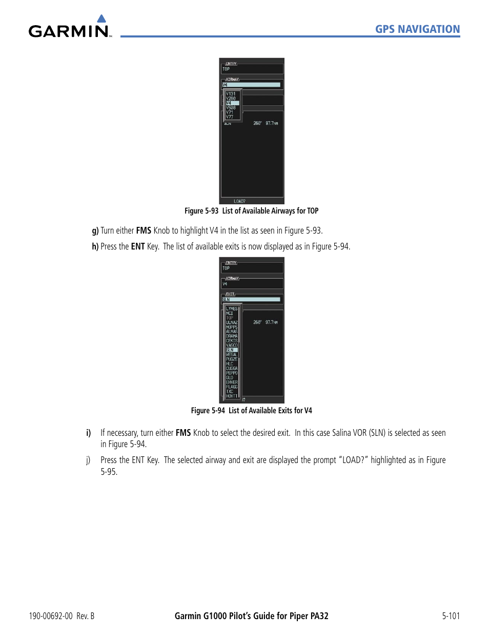 Garmin G1000 Piper PA32 User Manual | Page 235 / 450