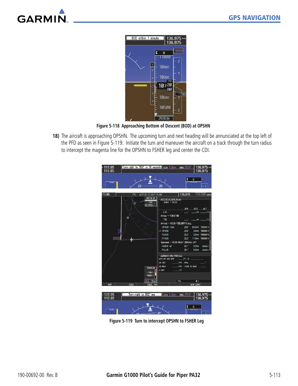 Garmin G1000 Piper PA32 User Manual | Page 247 / 450