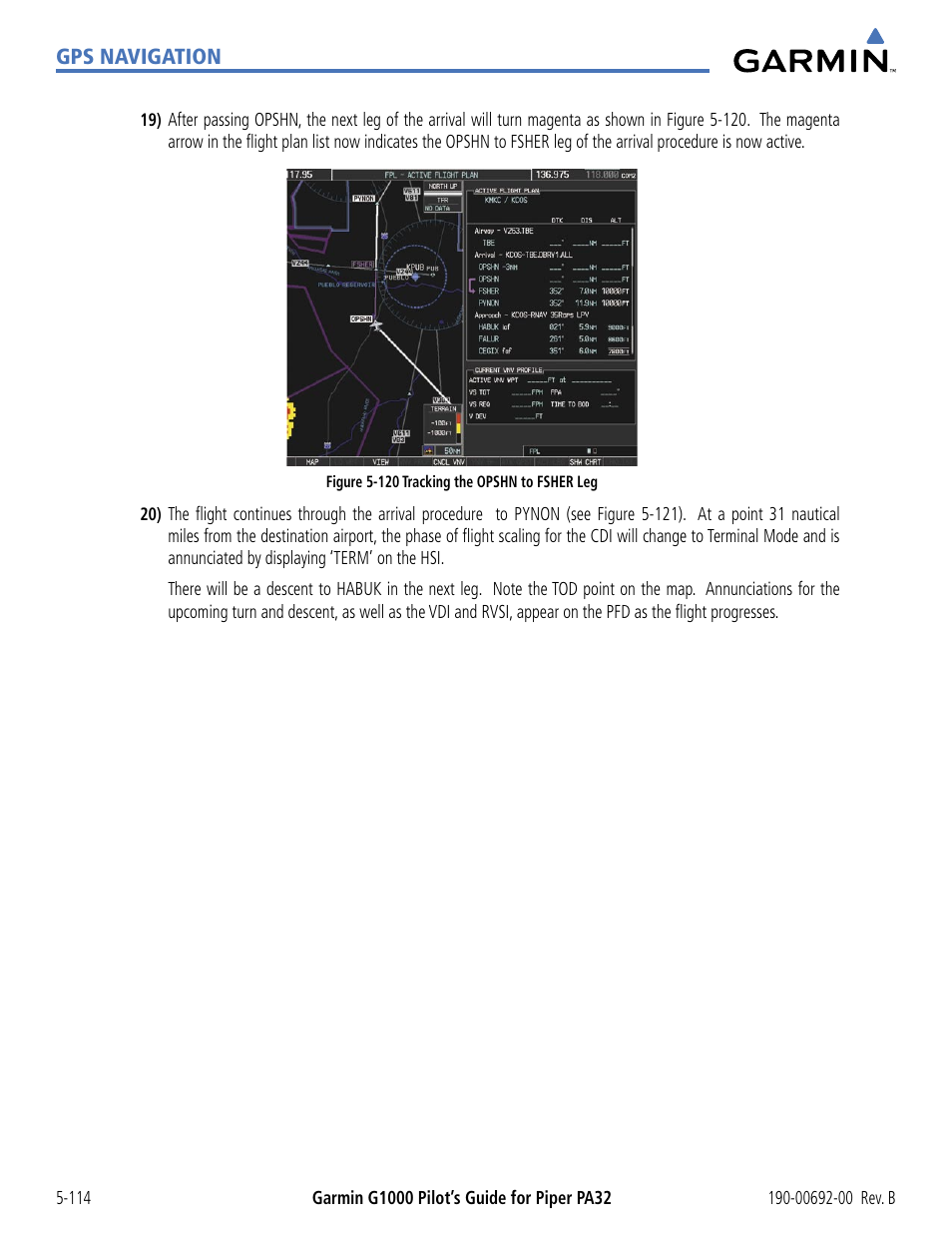 Garmin G1000 Piper PA32 User Manual | Page 248 / 450