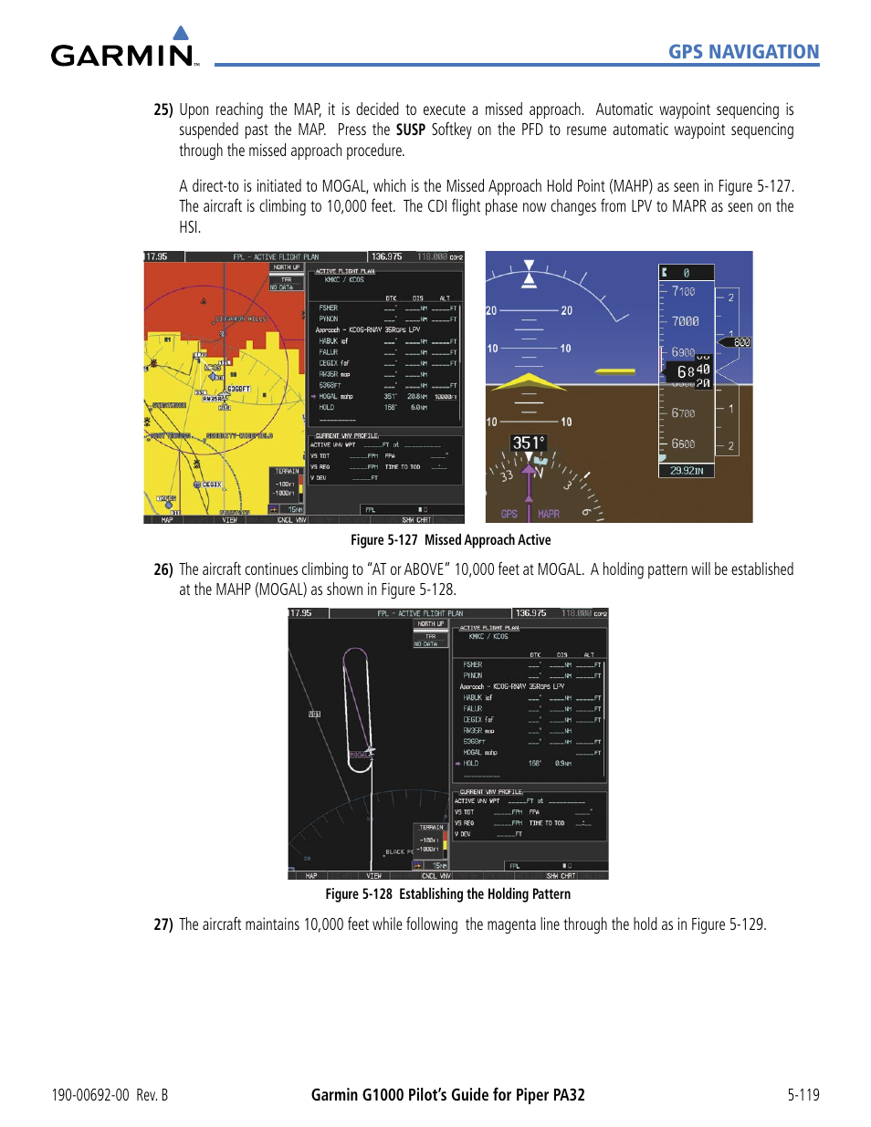 Garmin G1000 Piper PA32 User Manual | Page 253 / 450