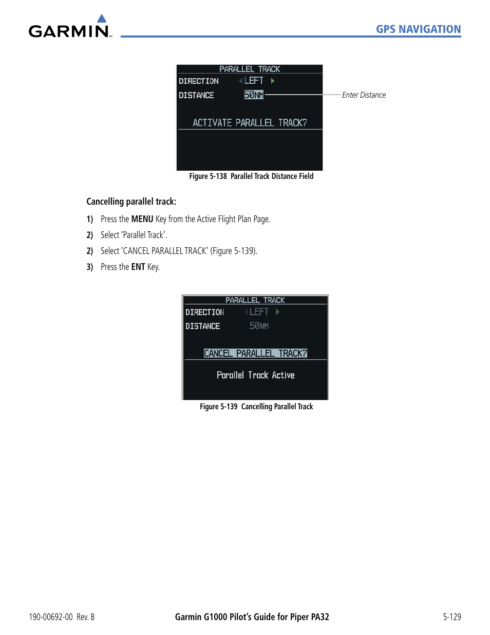Garmin G1000 Piper PA32 User Manual | Page 263 / 450