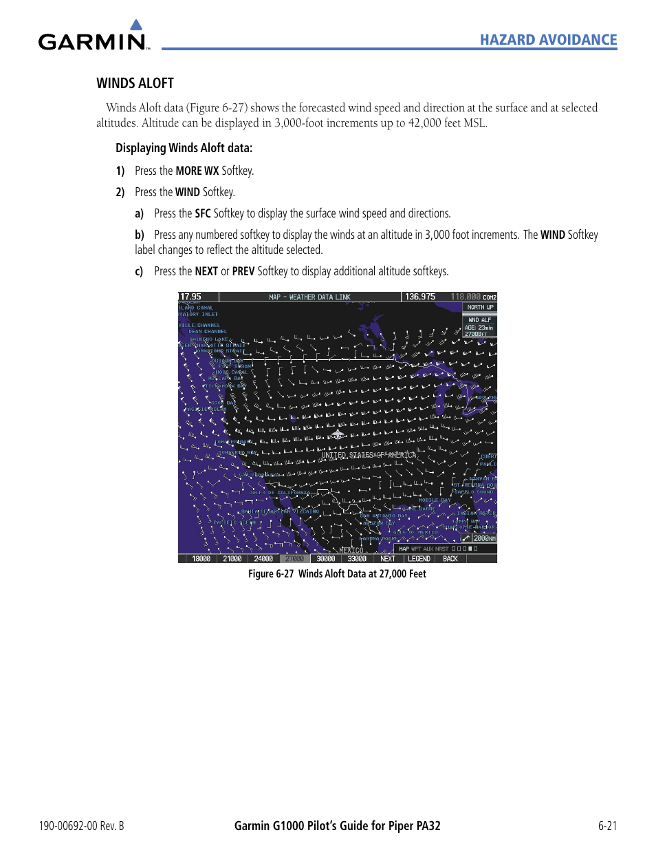 Garmin G1000 Piper PA32 User Manual | Page 301 / 450