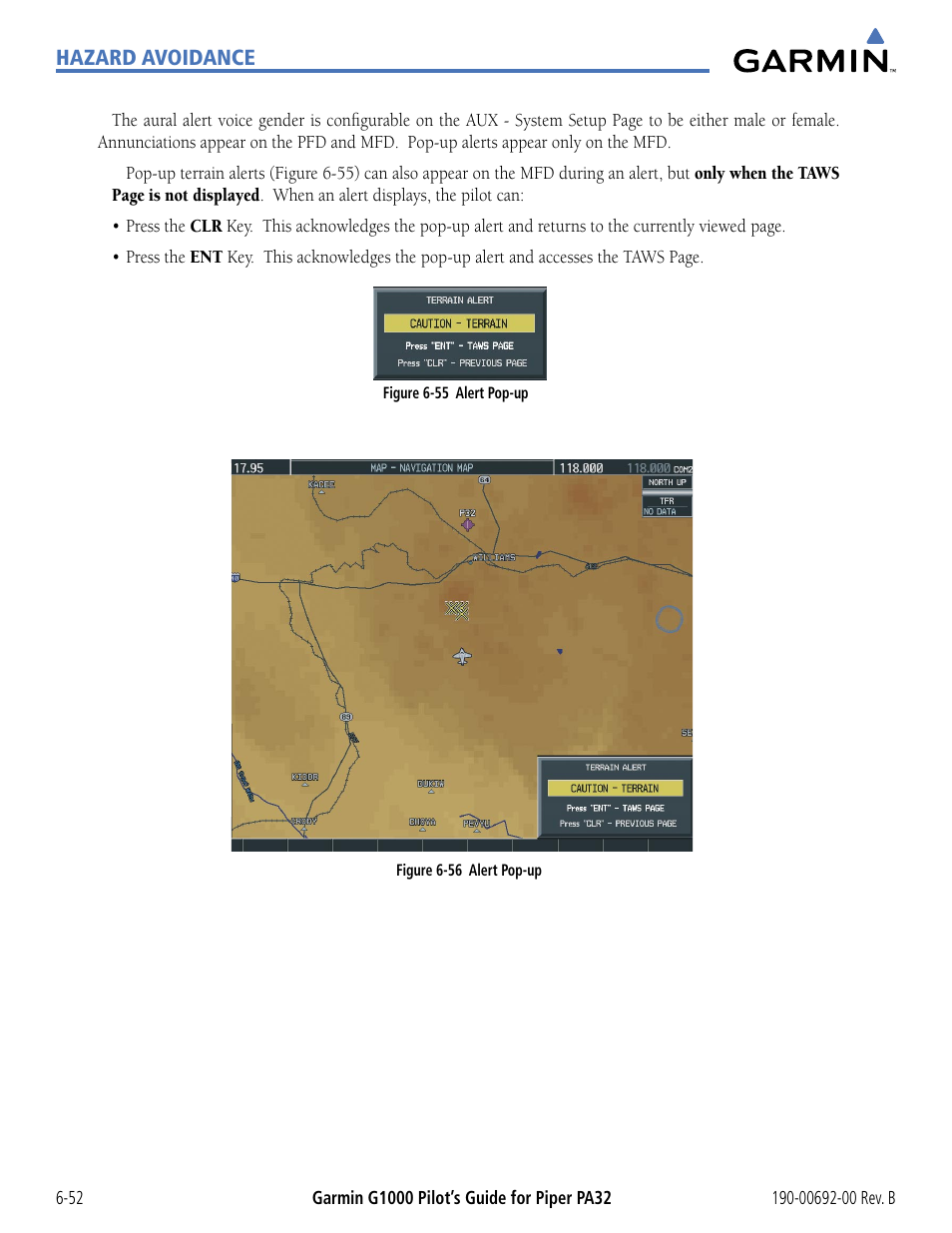 Garmin G1000 Piper PA32 User Manual | Page 332 / 450