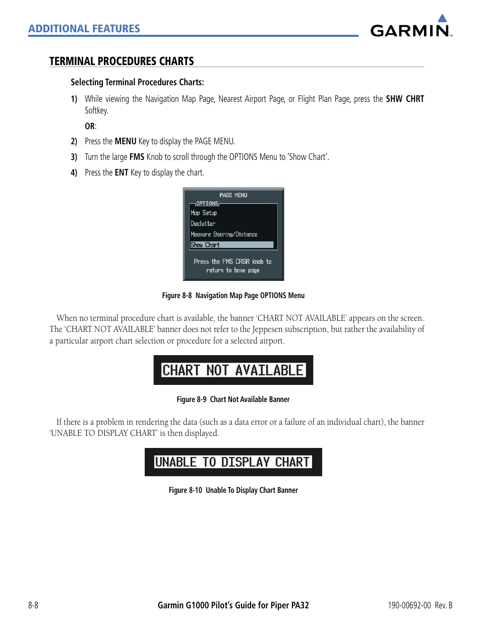 Terminal procedures charts | Garmin G1000 Piper PA32 User Manual | Page 360 / 450