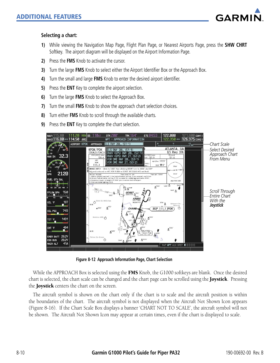 Additional features | Garmin G1000 Piper PA32 User Manual | Page 362 / 450