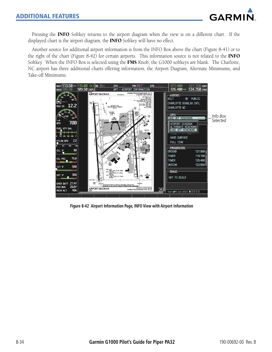 Garmin G1000 Piper PA32 User Manual | Page 386 / 450