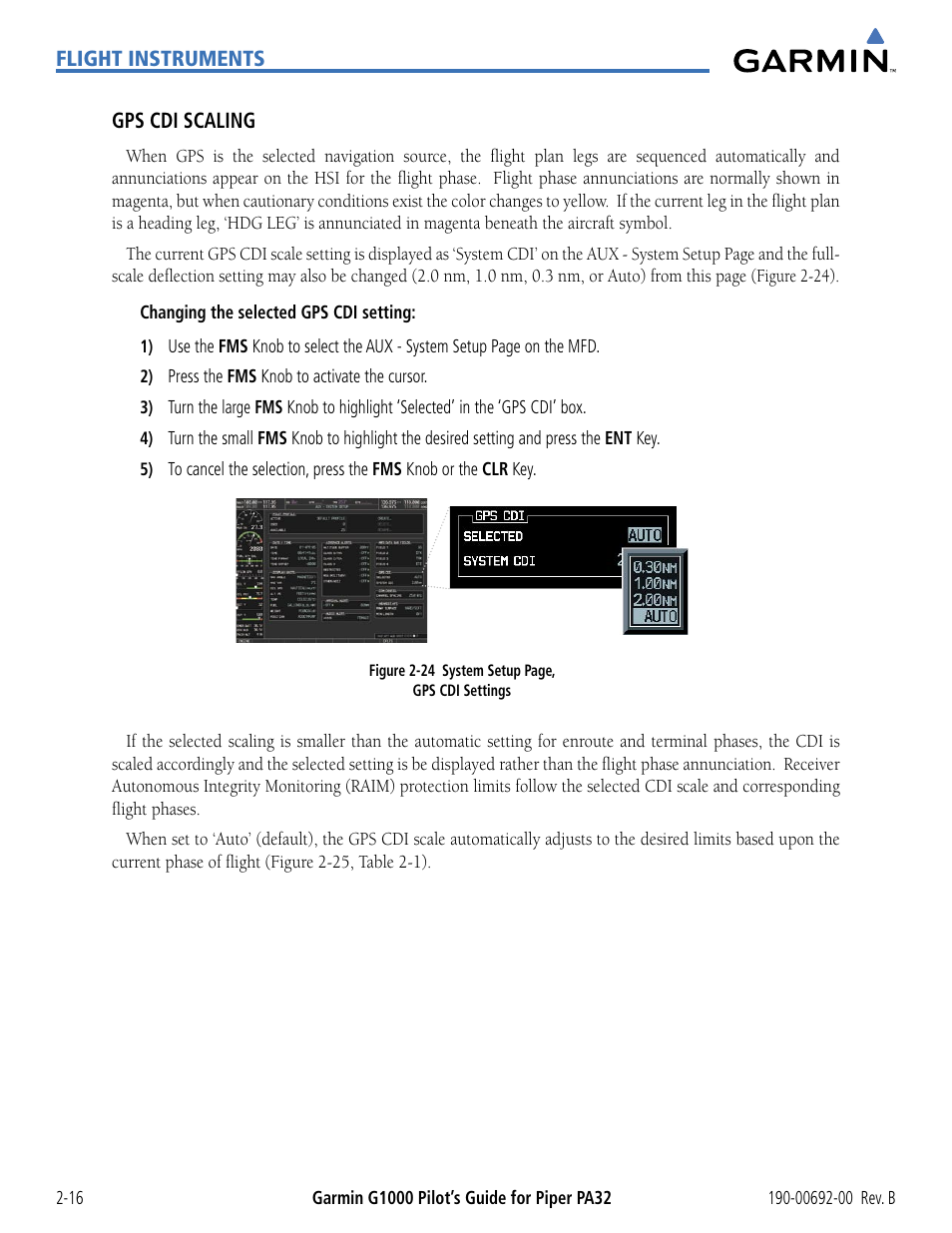 Garmin G1000 Piper PA32 User Manual | Page 66 / 450