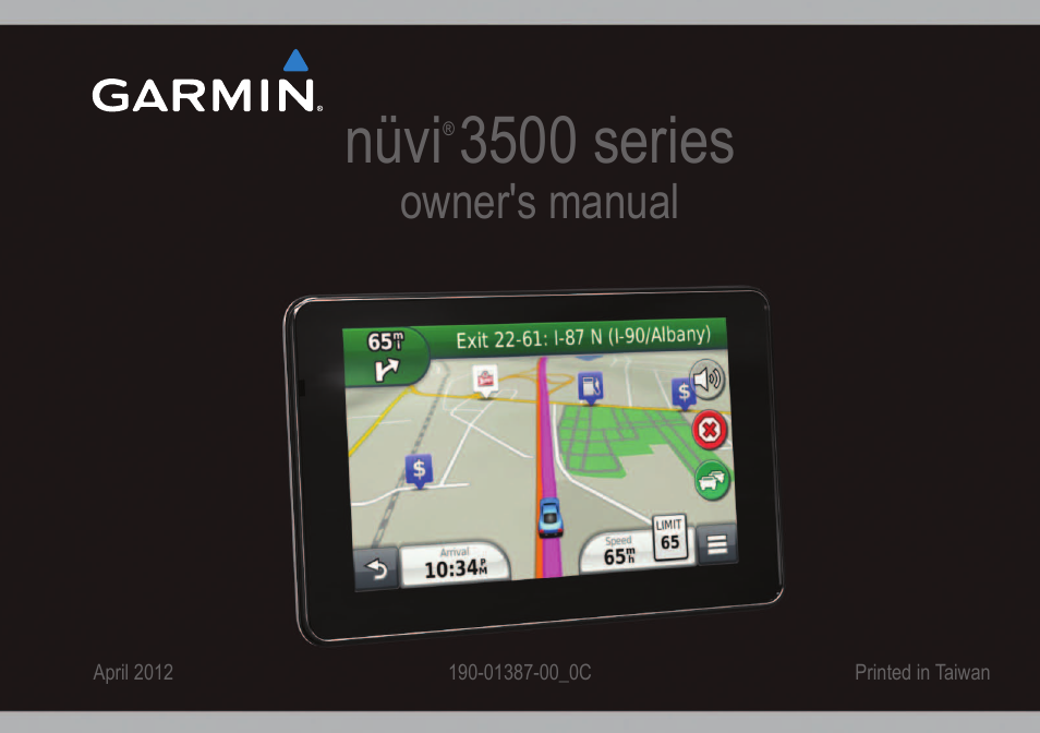 Garmin nuvi 3590LT User Manual | 88 pages