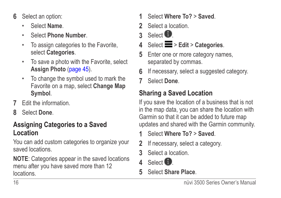 Garmin nuvi 3590LT User Manual | Page 22 / 88