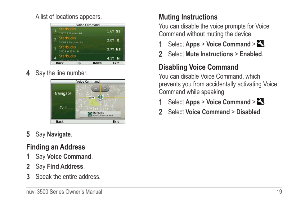 Garmin nuvi 3590LT User Manual | Page 25 / 88
