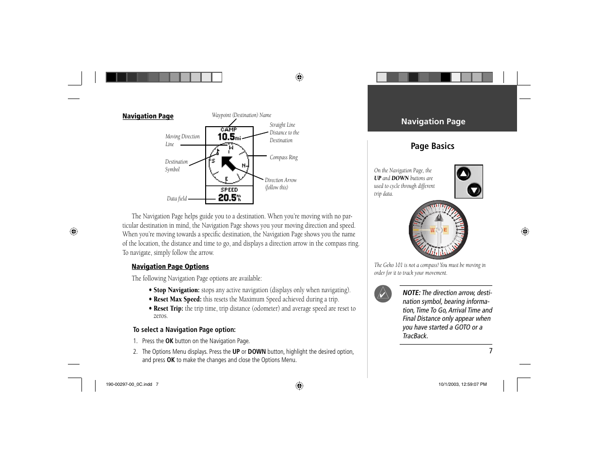 Garmin Geko 101 User Manual | Page 13 / 32