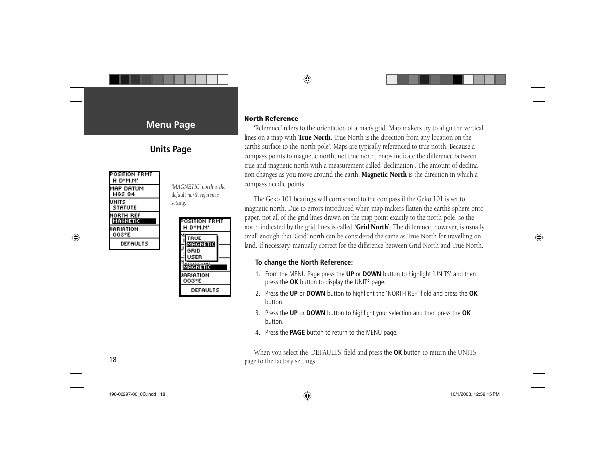 Garmin Geko 101 User Manual | Page 24 / 32