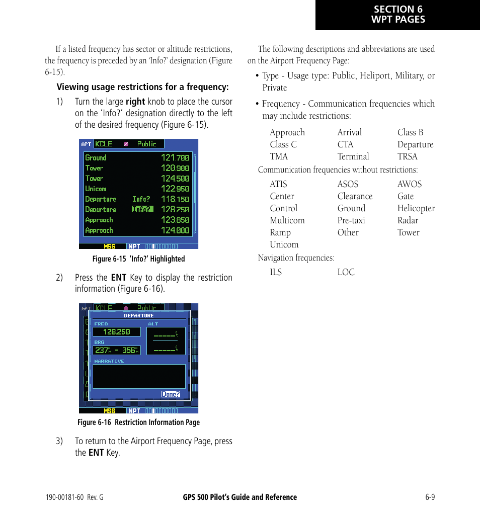 Garmin GPS 500 User Manual | Page 107 / 256