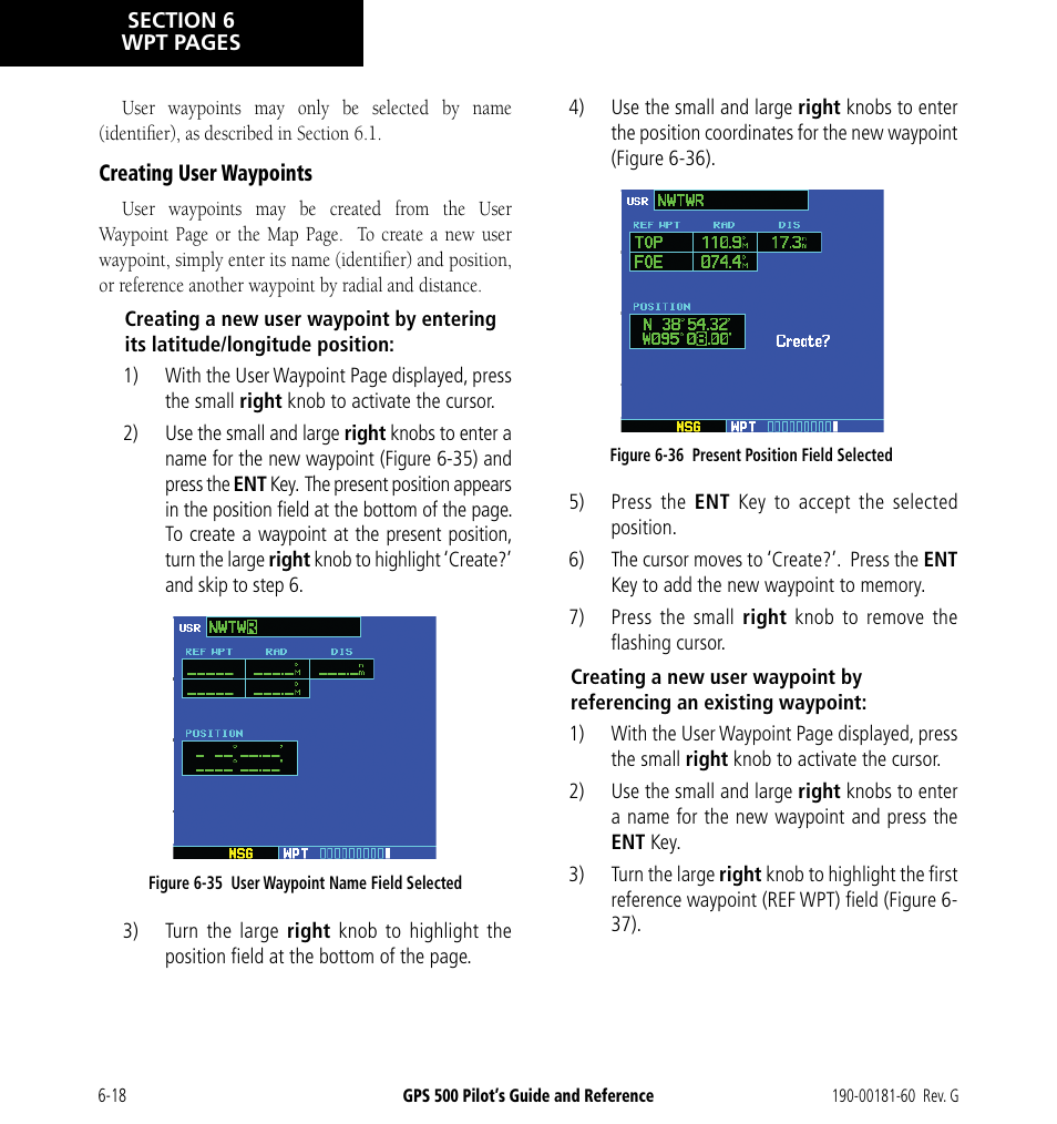 Garmin GPS 500 User Manual | Page 116 / 256