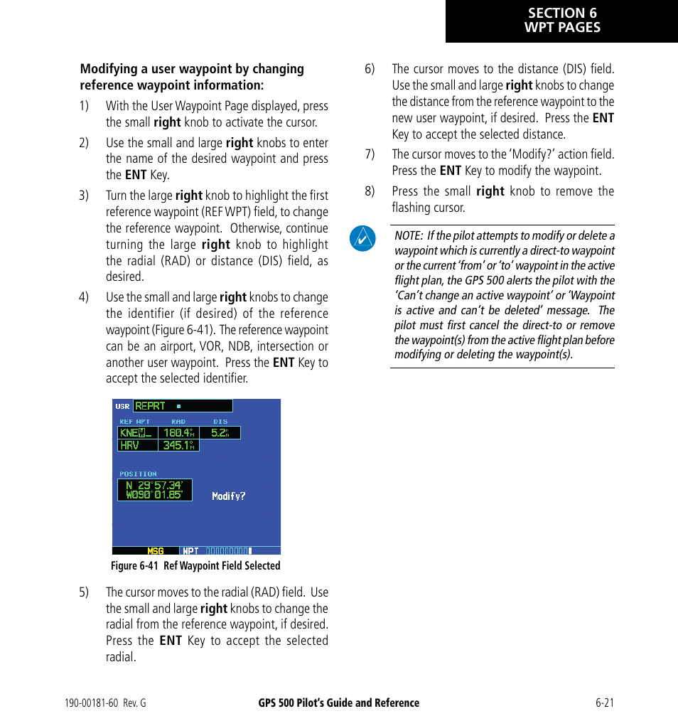 Garmin GPS 500 User Manual | Page 119 / 256