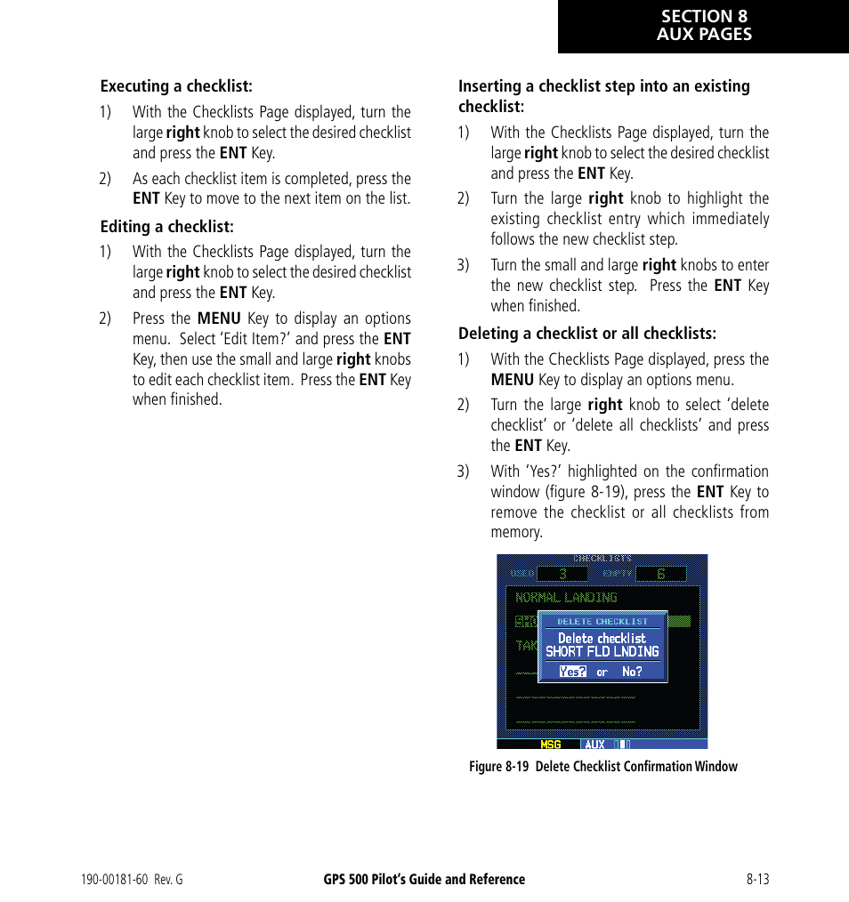 Garmin GPS 500 User Manual | Page 147 / 256
